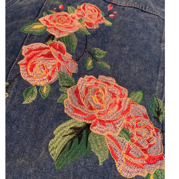 Dolls Kill Sans Souci Denim Jacket NWOT - Picture 6 of 6